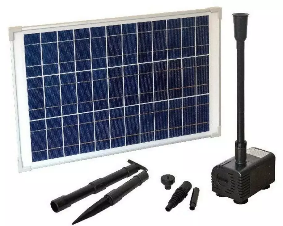 HEISSNER Solar-Teichpumpen-Set ca.1000 l/h