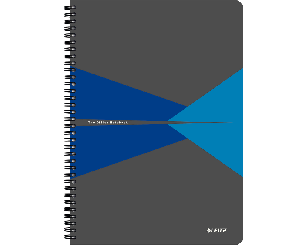 LEITZ Collegeblock Office PP A4 44950035 blau kariert