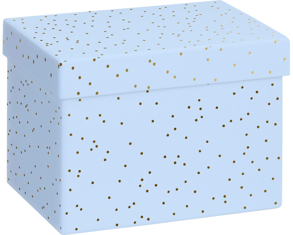 STEWO Geschenkbox Yvie 2551537392 blau hell 12x16.5x12cm