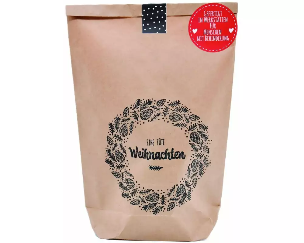 Wunderle Geschenktüte Weihnachtsstimmung
