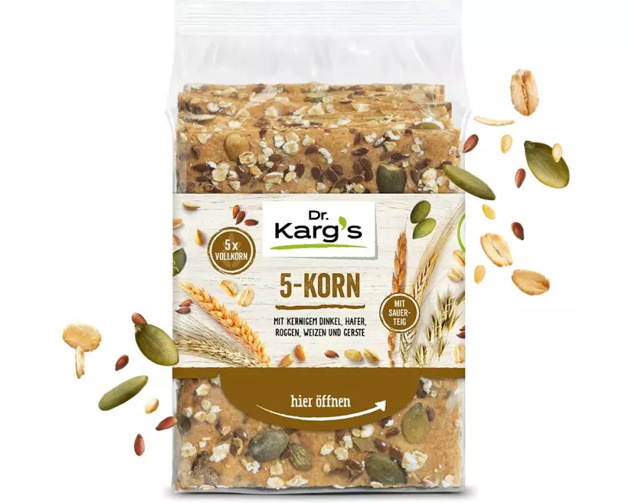 Dr. Karg's Knäckebrot 5-Korn 200 g