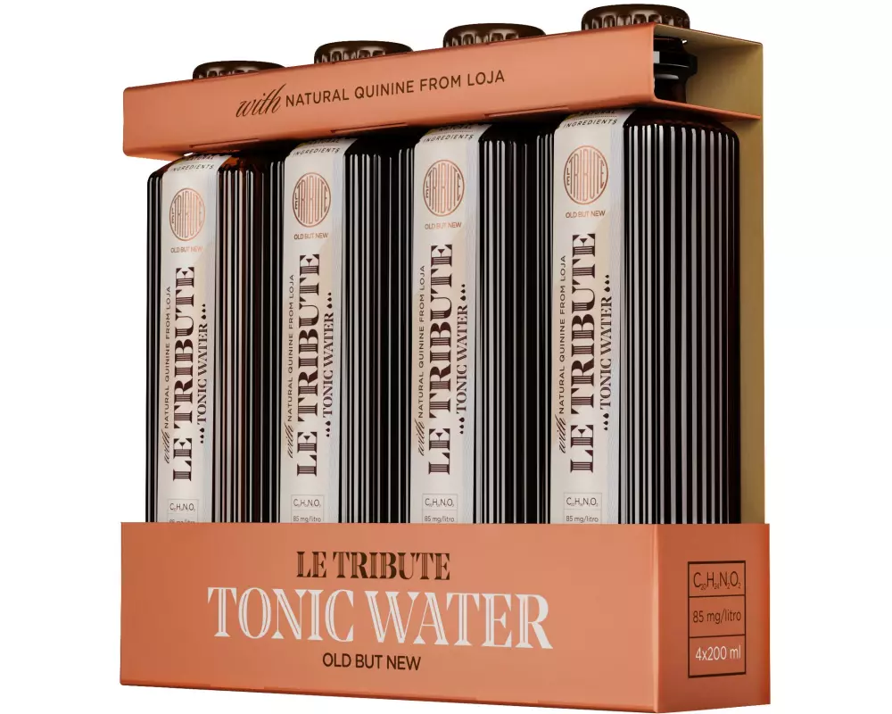 Le Tribute Soft-Drinks Tonic Water 4 x 200 ml