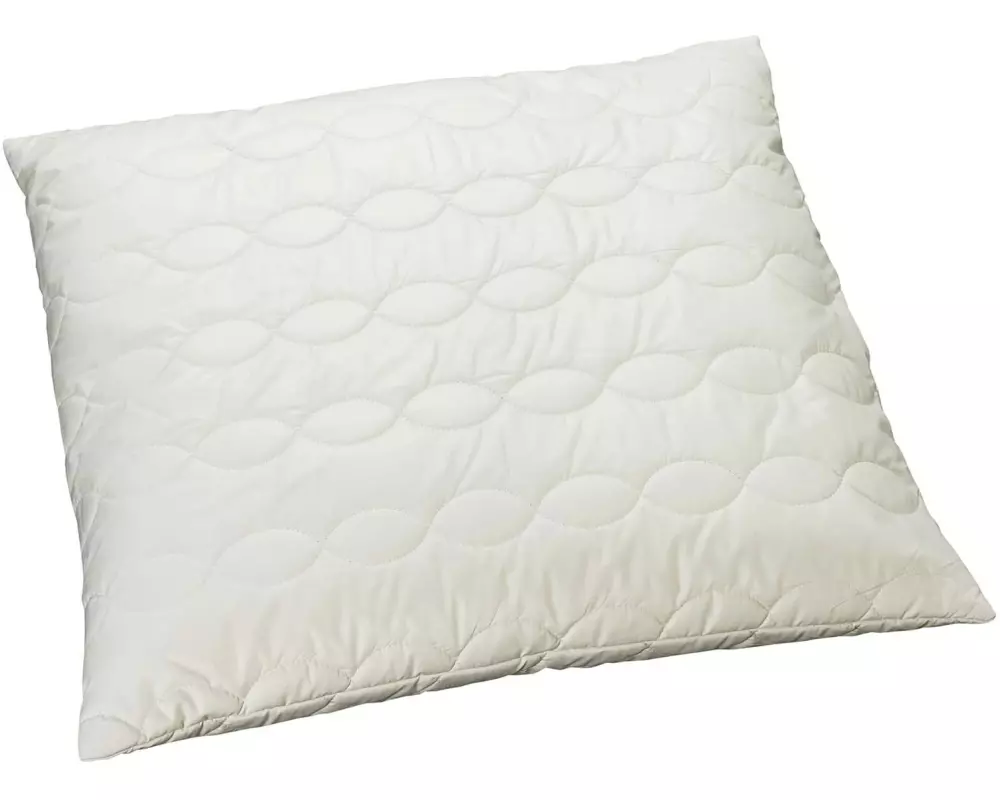 Billerbeck Klassisches Kopfkissen Helvetic Wool Pillow 65 x 65 cm