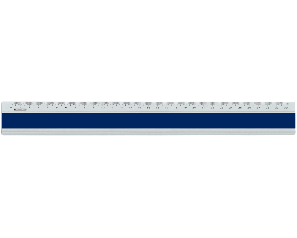 DUX Lineal Joy Color 30cm FA-JC/30B Alu, blau