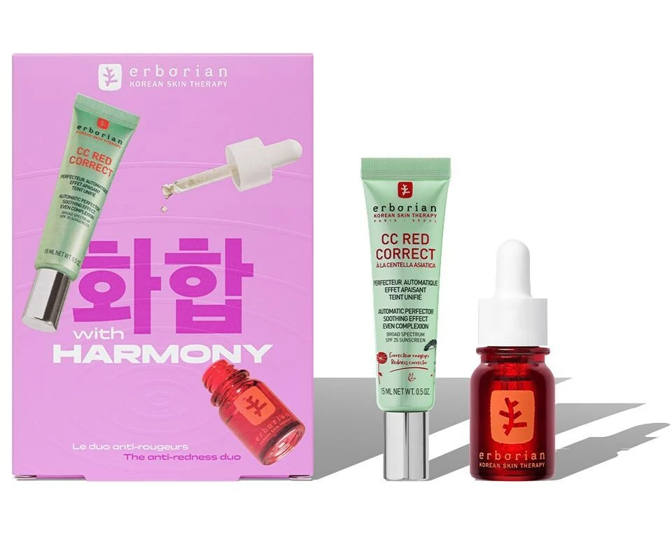 erborian Anti-Rötungs-Duo-Set 15 ml