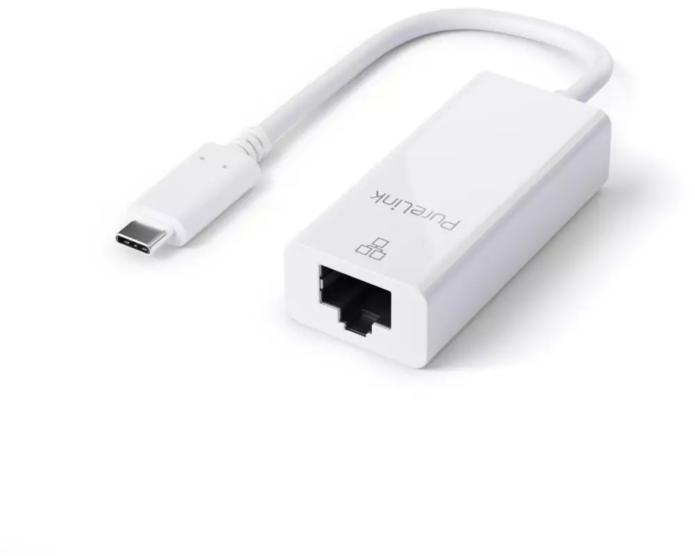 PureLink Netzwerk-Adapter IS260 USB-C - RJ-45, weiss