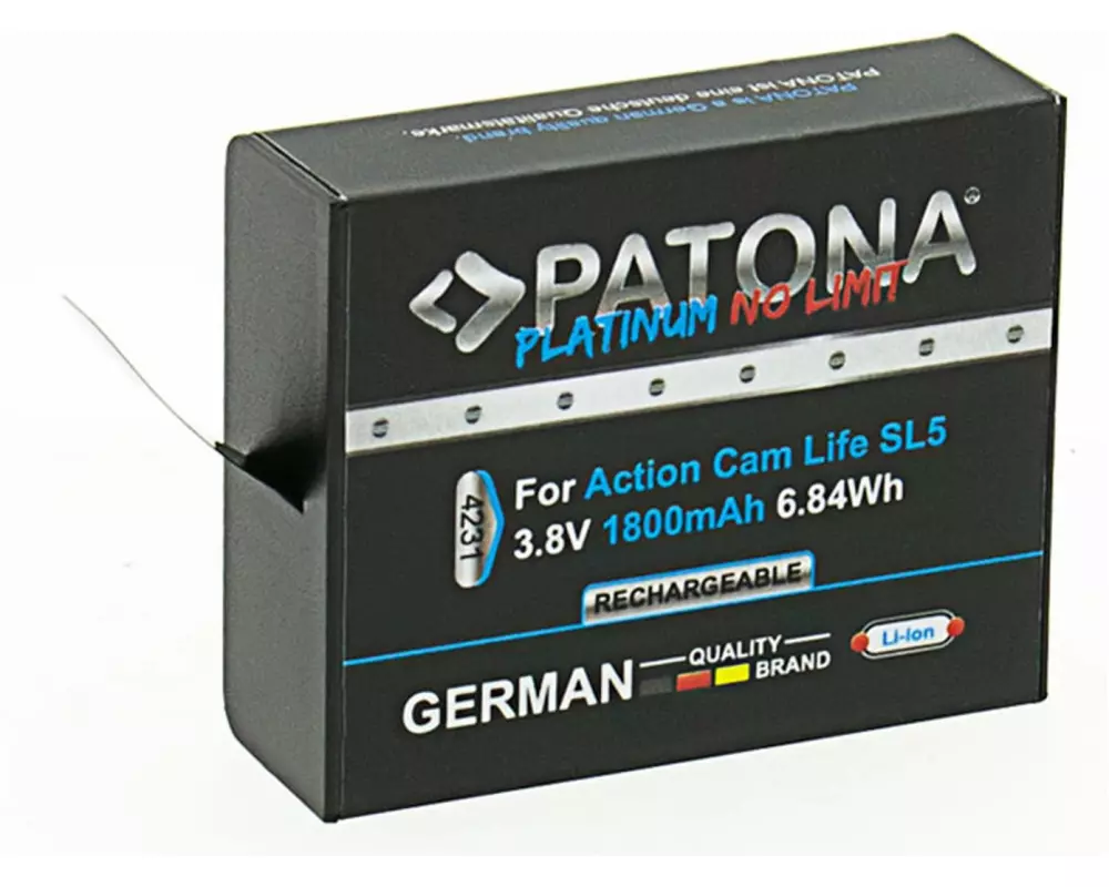 Patona Videokamera-Akku Life SL5