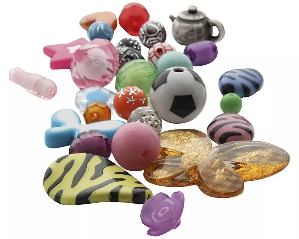 Creativ Company Perlen-Set Fantasie Mehrfarbig