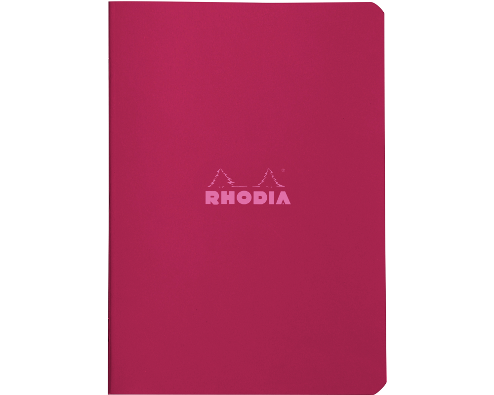 RHODIA Notizheft Couleurs A5 118530C rot, kariert 80 Blatt