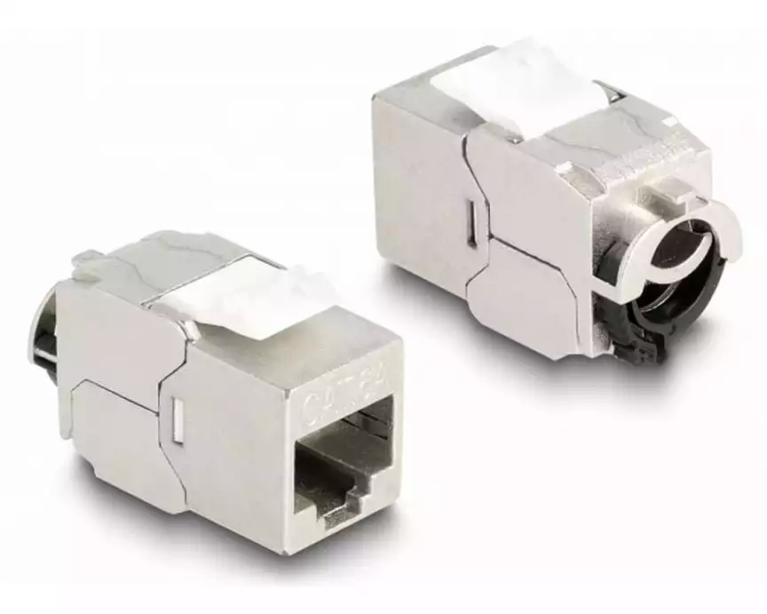Delock Keystone-Modul RJ45 zu LSA Cat.6A STP