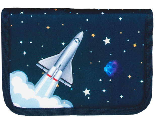 FUNKI Etui Space 6012.517 dunkelblau 205x140x45mm