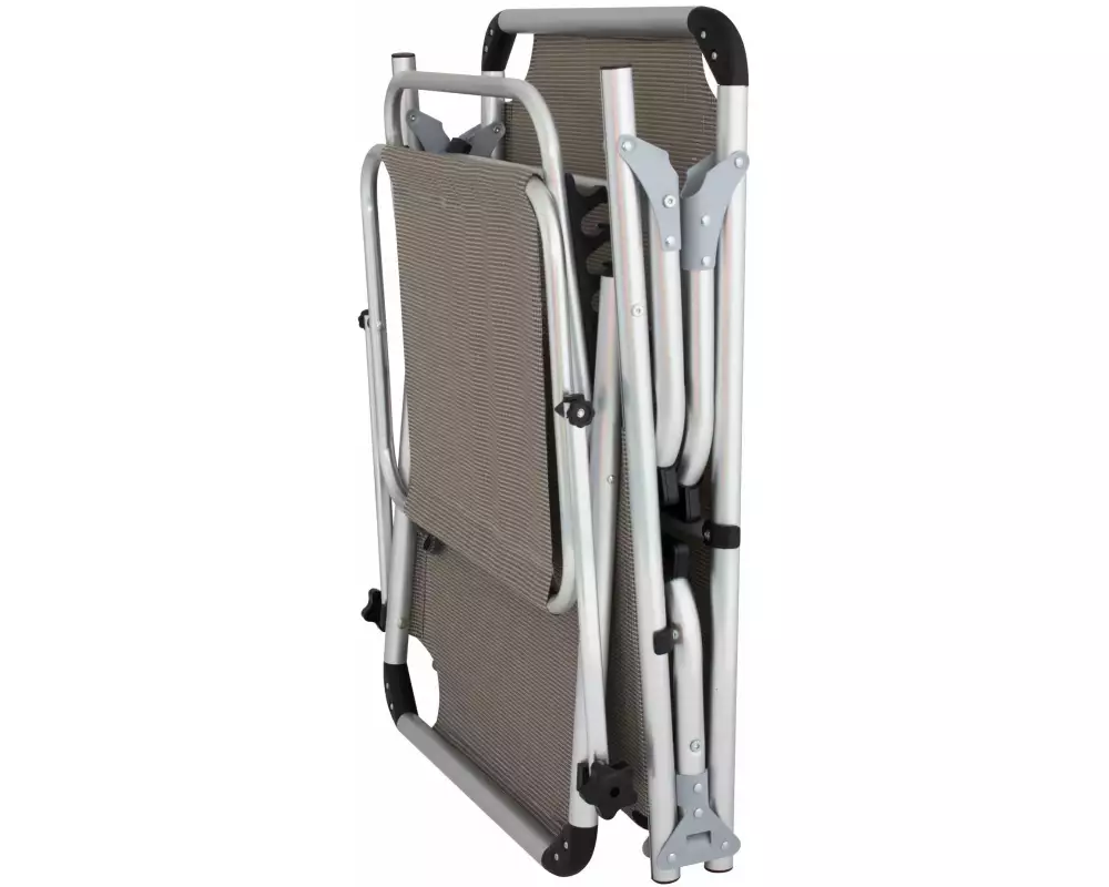 Eurotrail Liegestuhl Pebble Beach Dunkelgrau