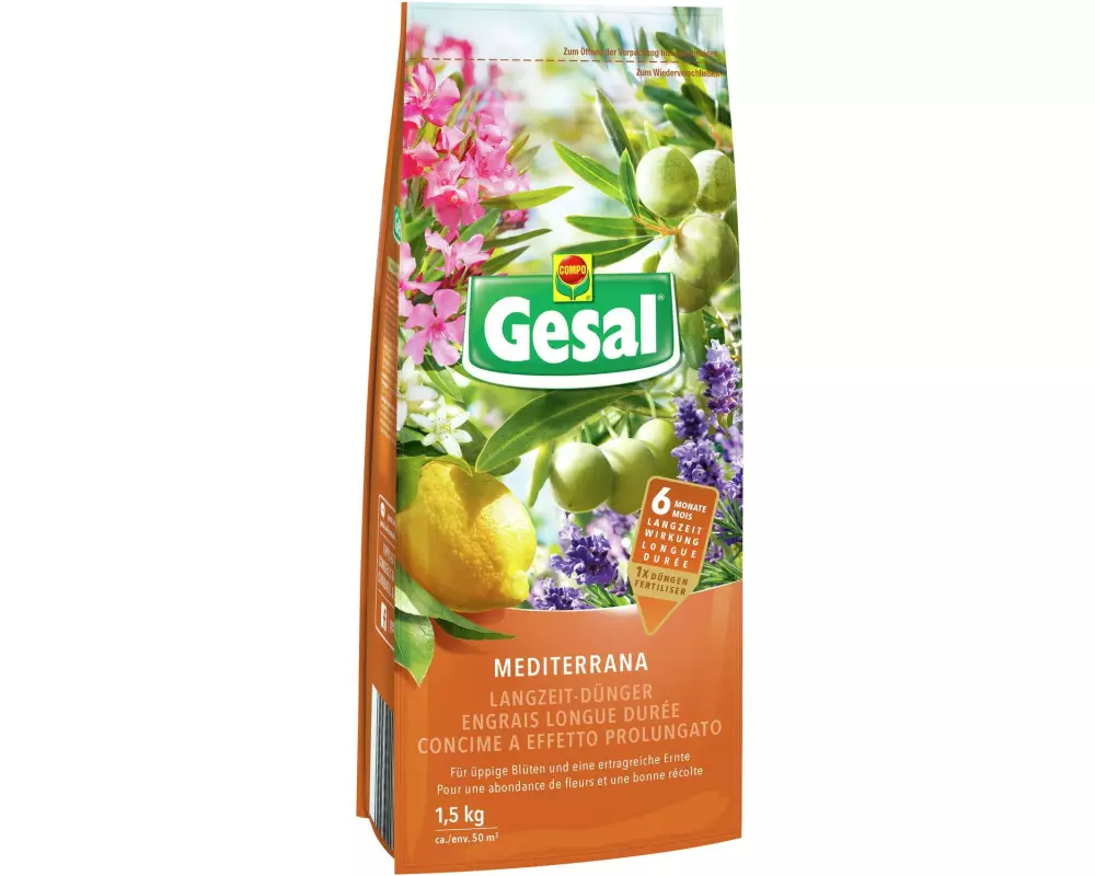 Gesal Mediterrana Langzeit-Dünger 1.5 kg