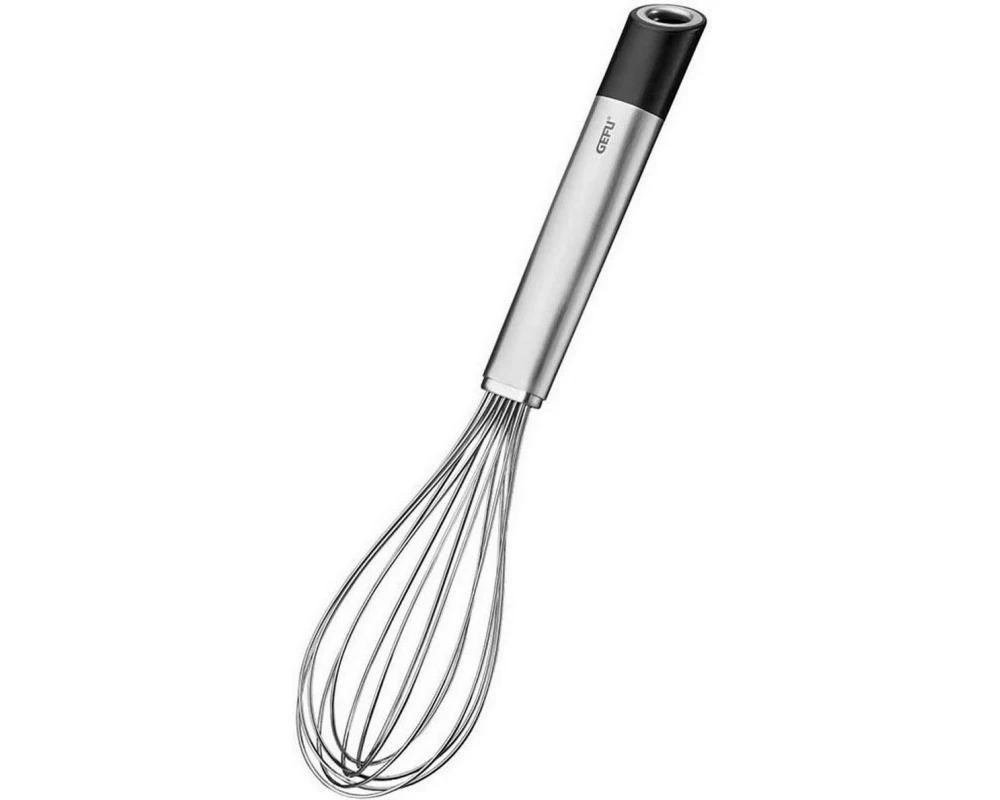 GEFU Schwingbesen Primeline 22 cm, Schwarz/Weiss