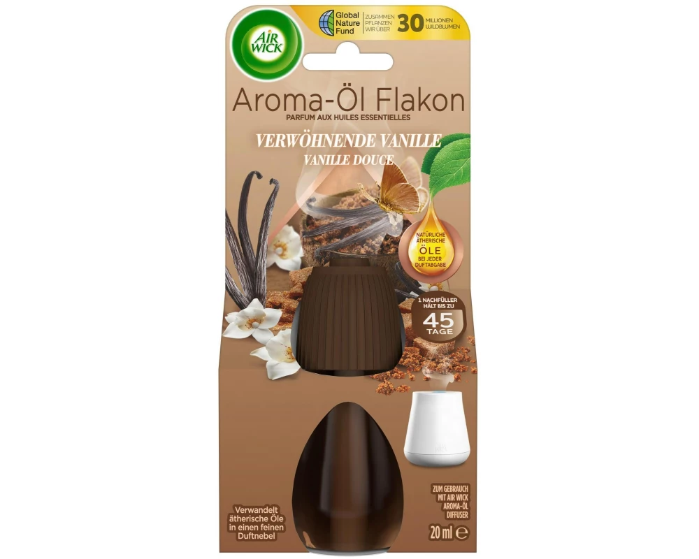 Air Wick Aroma-Öl Diffuser Nachfüller Verwöhnende Vanille 20 ml