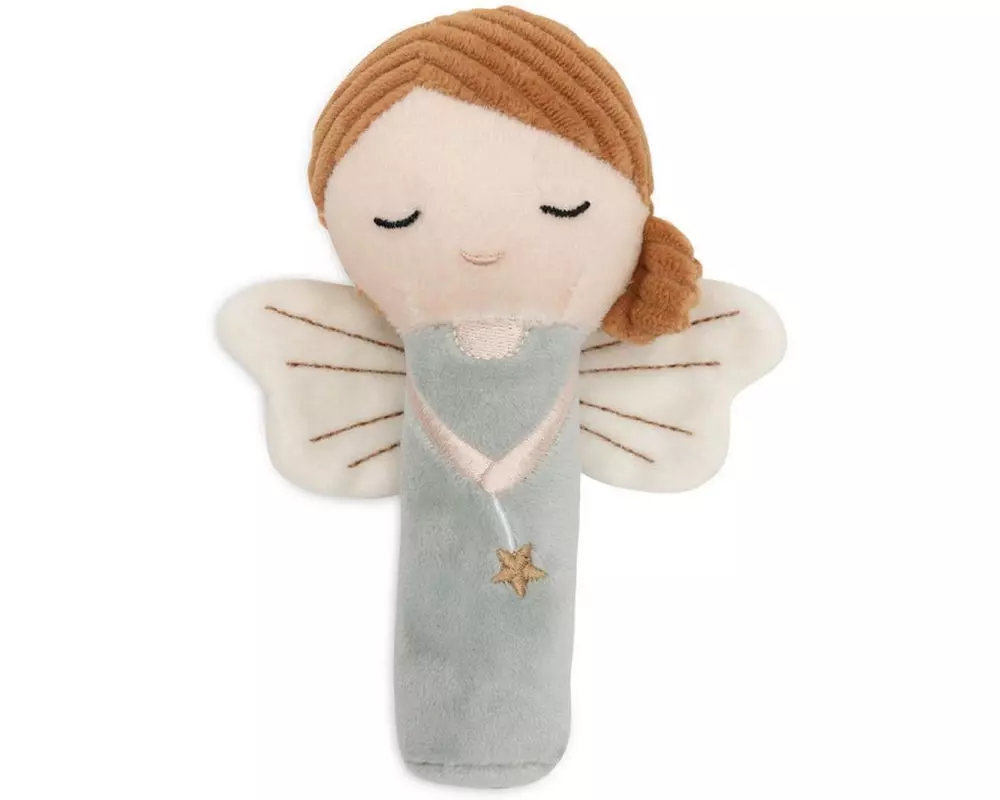 Jollein Rassel Fairy Hellblau, 15 x 12 x 3 cm