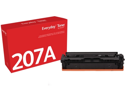Everyday Black Toner by compatible with HP 207A (W2210A), Standard capacity. Black toner page yield: 1350 pages, Printing colours: Black, Quantity per pack: 1 pc(s)