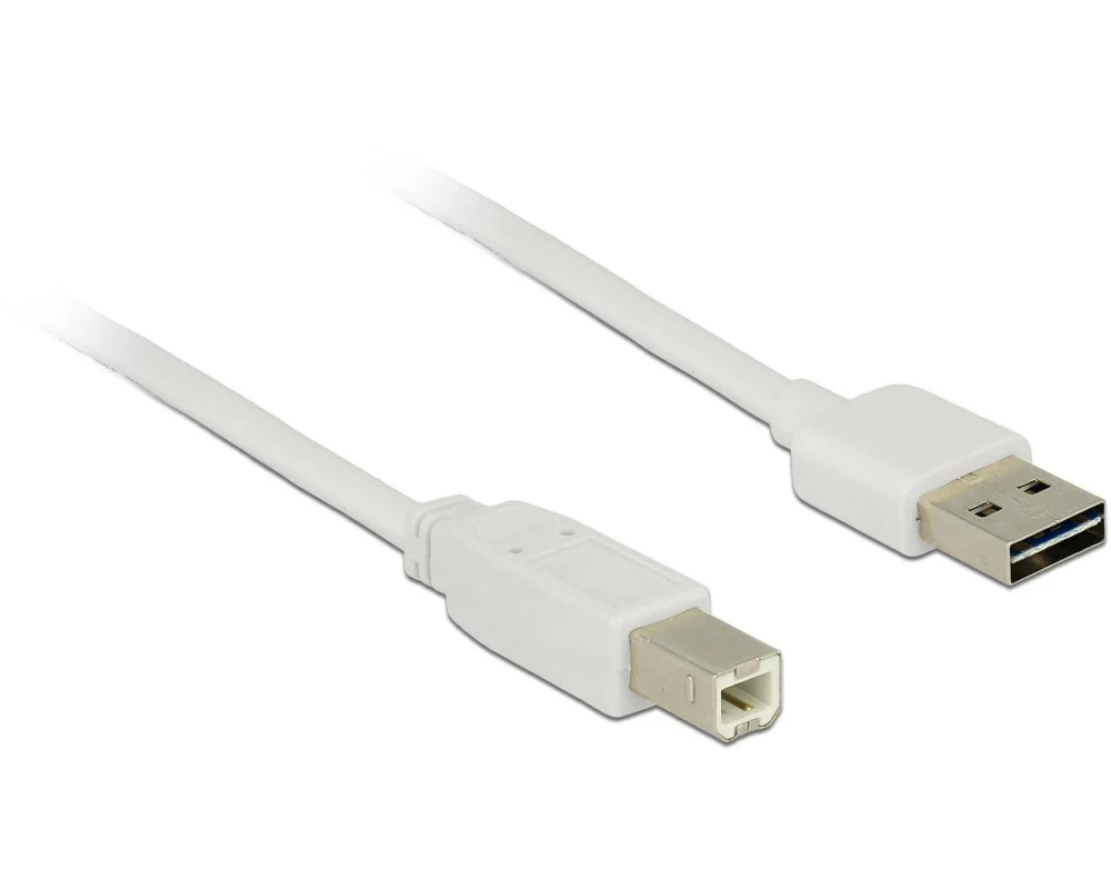 Delock USB 2.0-Kabel EASY-USB USB-A - USB-B 3 m