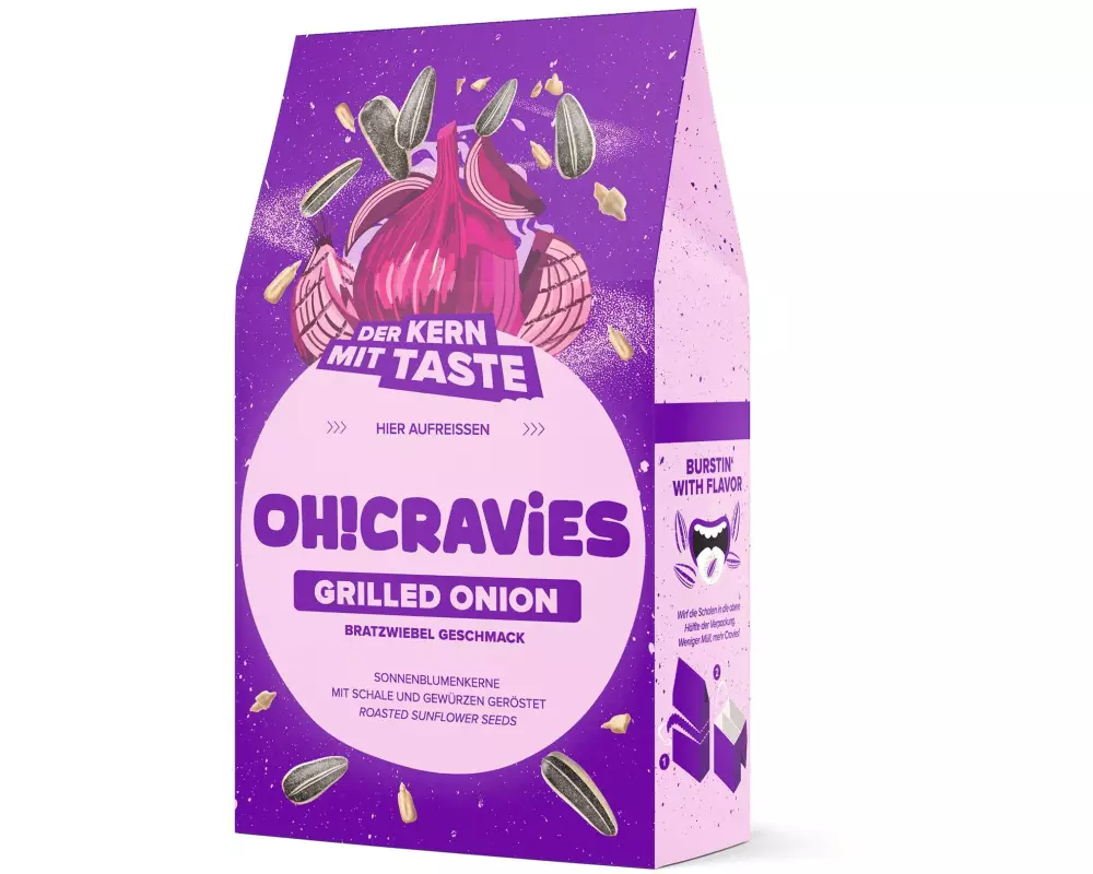 Cravies Sonnenblumenkerne Grilled Onion 60 g