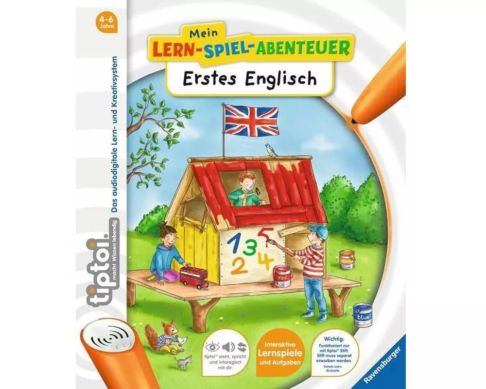 tiptoi Lernbuch Erstes Englisch