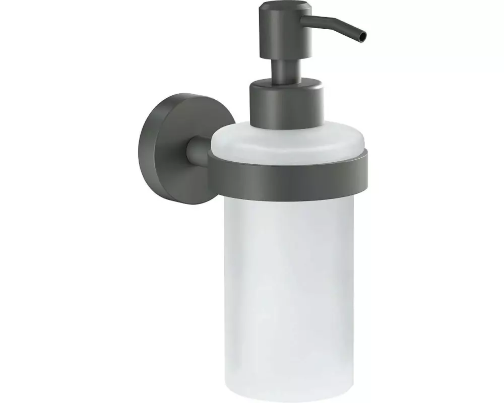 tesa Wandseifenspender Moon Grey 200 ml, Grau