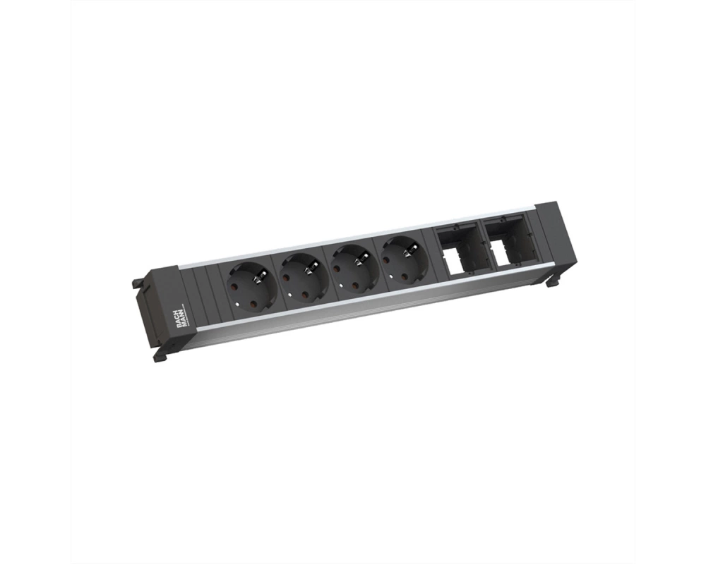 BACHMANN POWER FRAME Large 4x Schutzkontakt 2x ABD