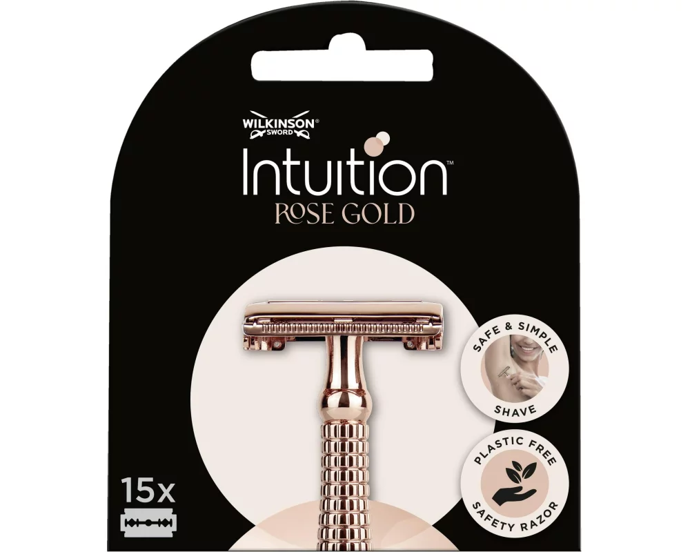 Wilkinson Rasierklingen Intuition Rose Gold 15 Stück