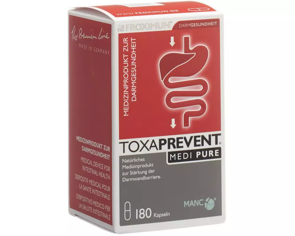 Toxaprevent Medi Pure 180 Kapseln
