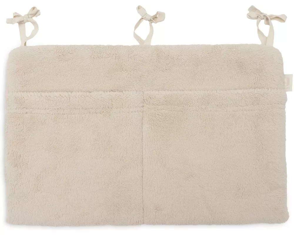 Jollein Bettaufbewahrungstasche Fluffy – Sand Fluffy weich Sand