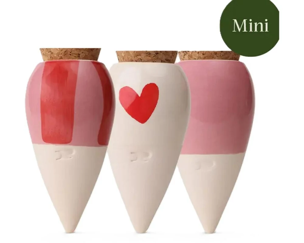pepin Wasserspender Mini Ollas Rosa Herzen, 3er Set