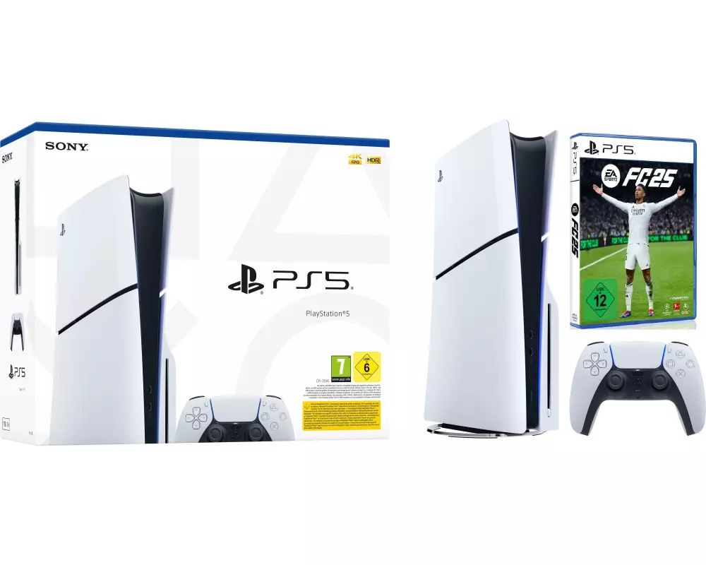 Sony Spielkonsole Playstation 5 Slim – EA Sports FC 25
