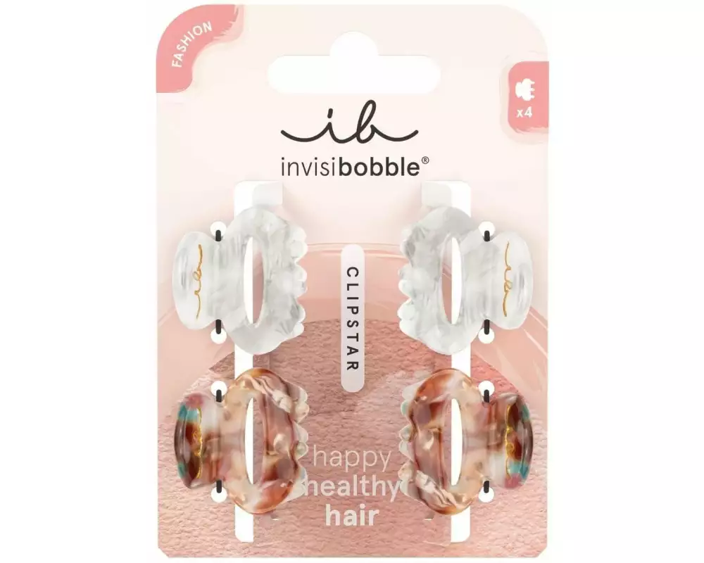 Invisibobble Haarklemme Invisibobble Clipstar, Petit Bijoux 4 Stück