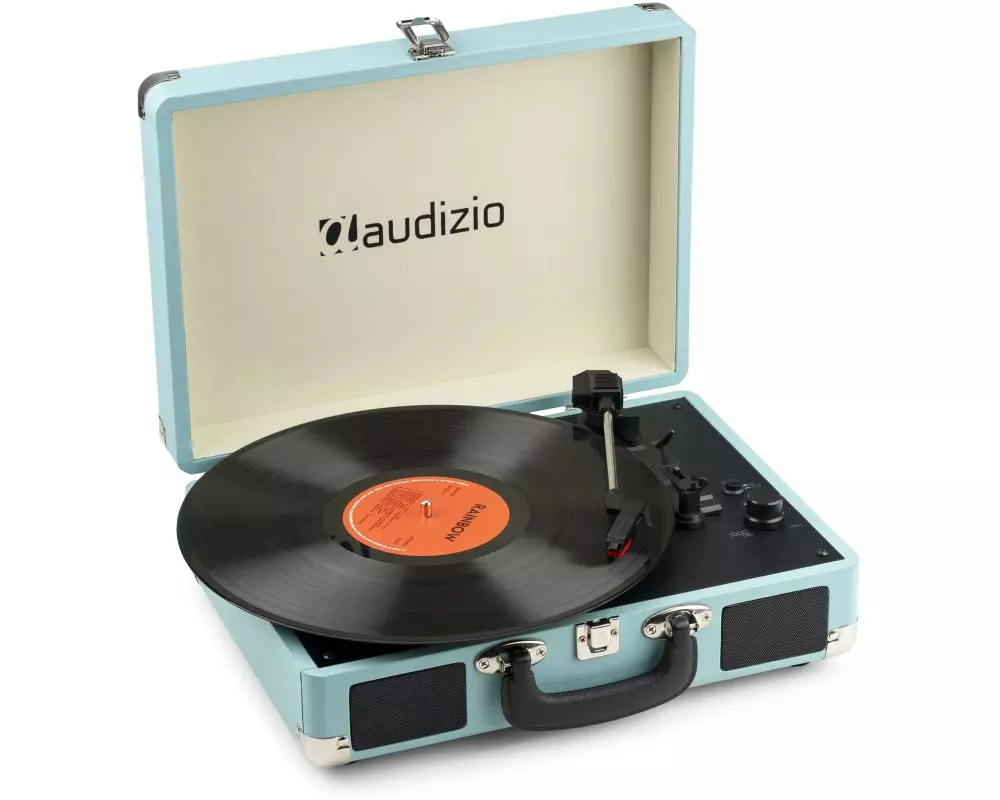 Audizio Plattenspieler mit Bluetooth RP116 Blau