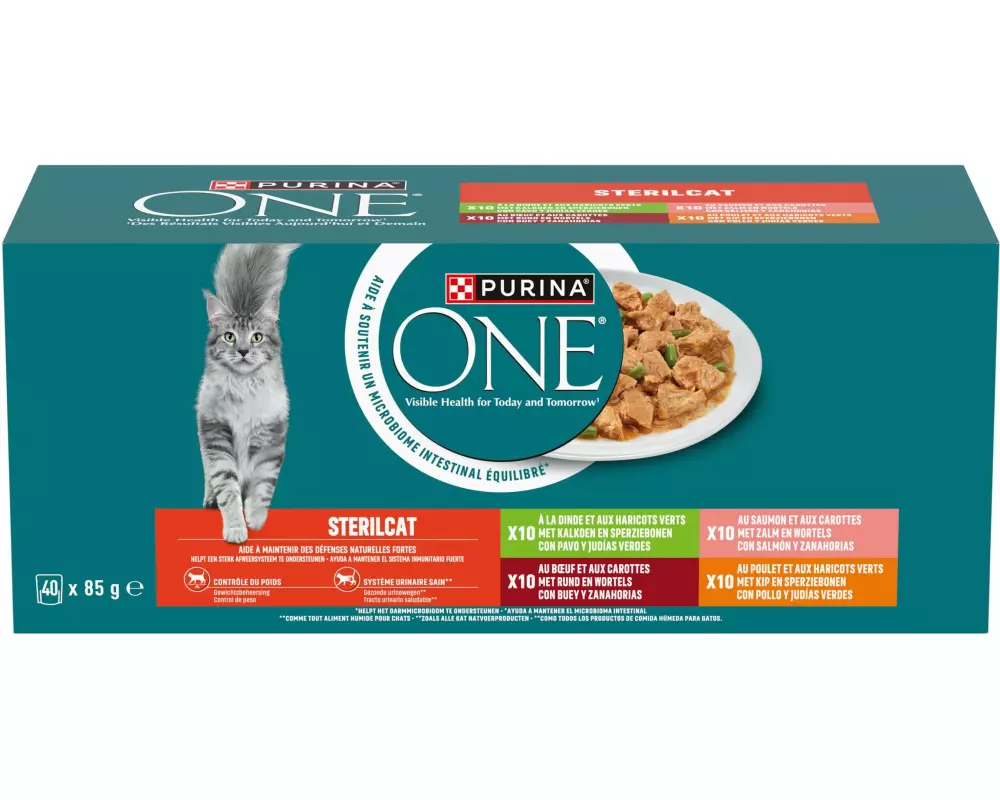 Purina ONE Nassfutter One Sterilcat Katzen Nassfutter