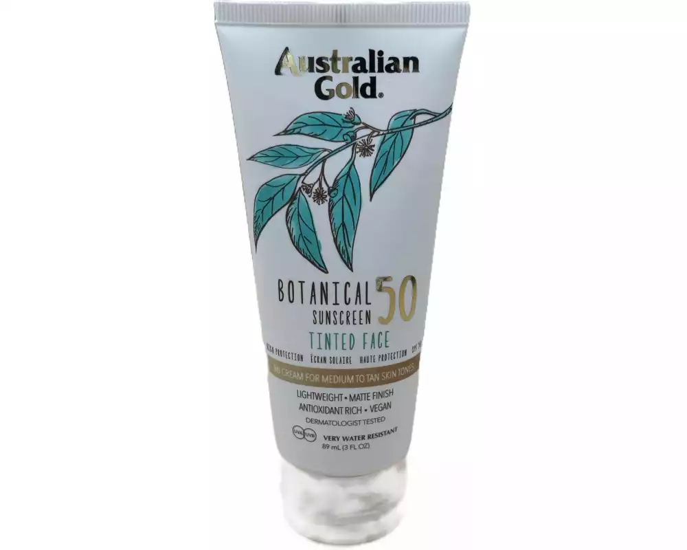 Australian Gold Sonnencreme Botanical Tinted Face Medium SPF 50 89 ml