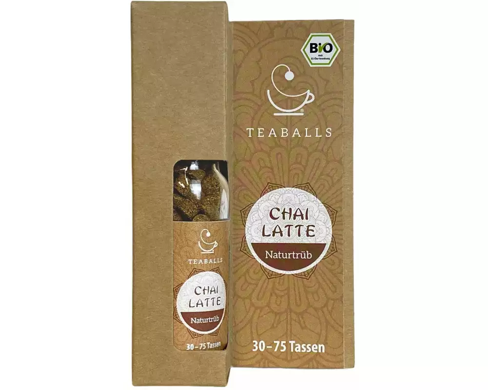 TEABALLS Teaballs Chai Latte Bio naturtrüb ca. 40 Tassen