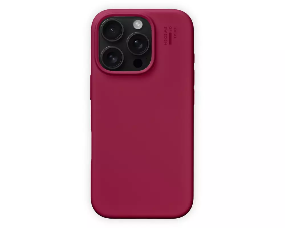 Ideal of Sweden Back Cover Silicone iPhone 16 Pro Max Cranberry