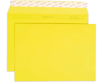 ELCO Couvert Color o/Fenster C5 24084.72 100g, gelb 250 Stück
