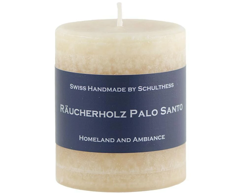 Schulthess Kerzen Duftkerze Räucherholz Palo Santo, 7 cm x 8 cm
