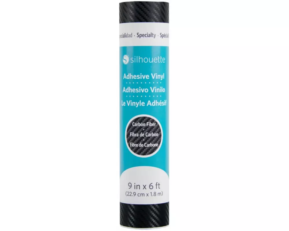 Silhouette Vinylfolie Carbon 22.9 Schwarz