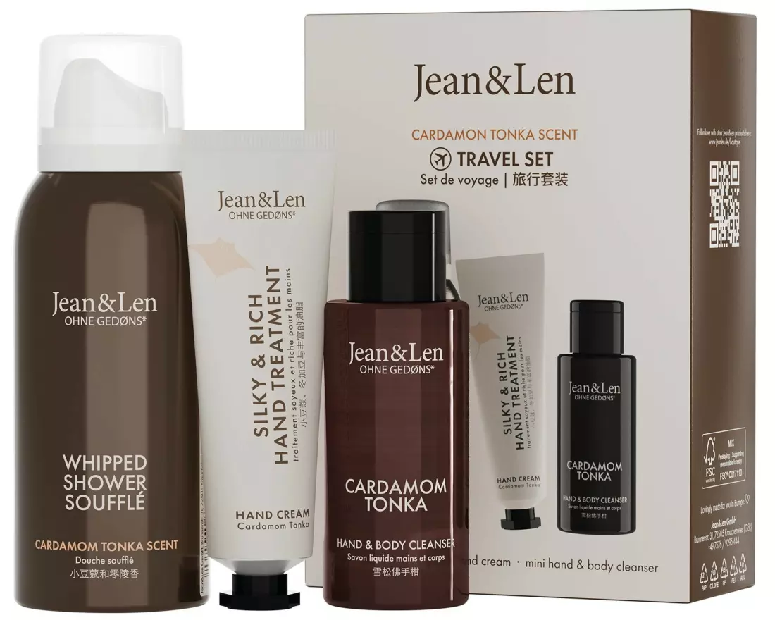 Jean & Len Geschenkset Kardamom & Tonka