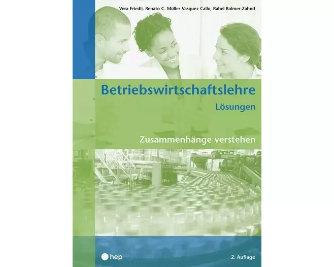 Betriebswirtschaftslehre Lösungen