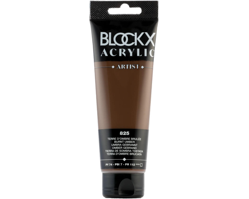 BLOCKX Acrylfarbe 120ml 60825BXC umbra gebrannt