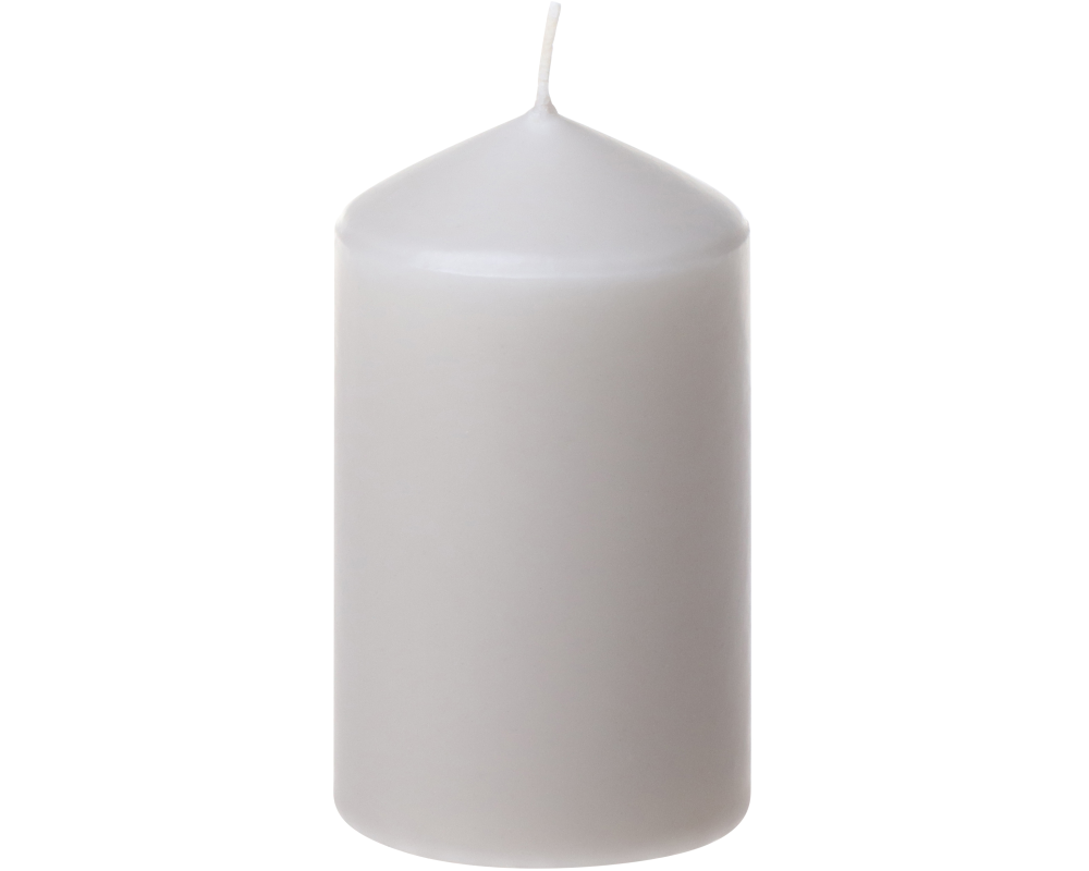 STEINHART Stumpenkerze 10cm 1207463000 taupe ca. 28h