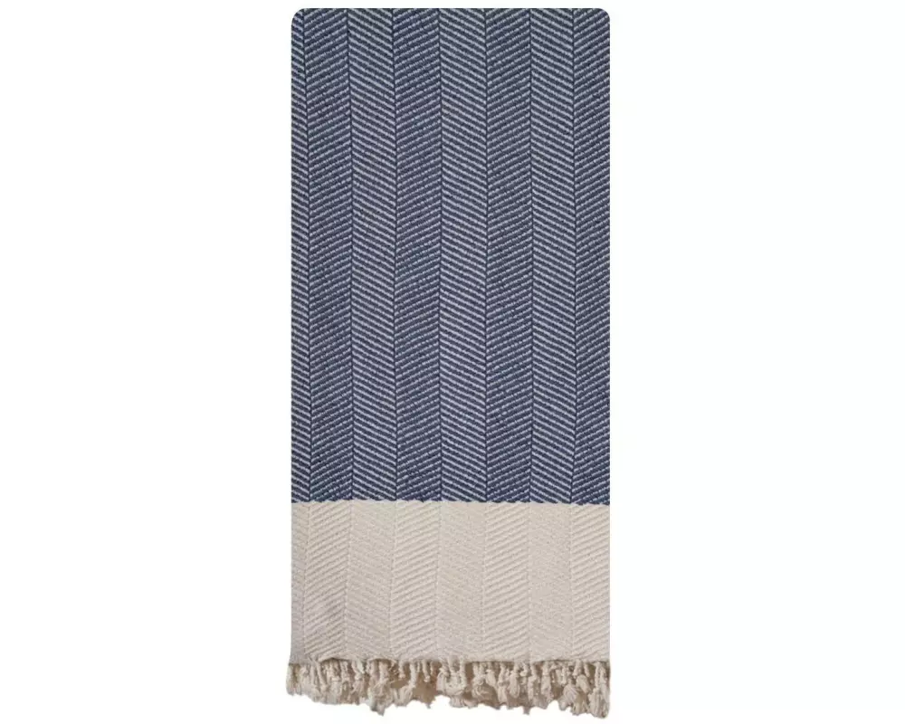 Foutastic Strandtuch Baliksirti Indigo Blue