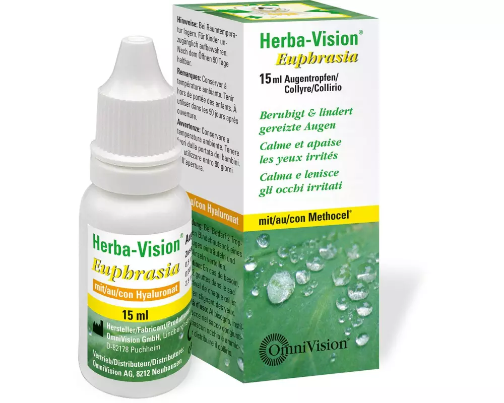 OmniVision Augentropfen Herba-Vision Euphrasia 15 ml