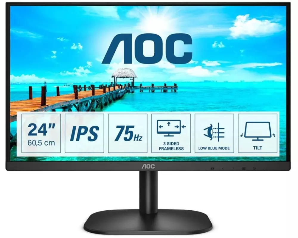 AOC Monitor 24B2XDA