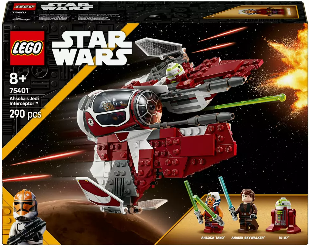 LEGO® Star Wars Ahsokas Jedi Interceptor 75401