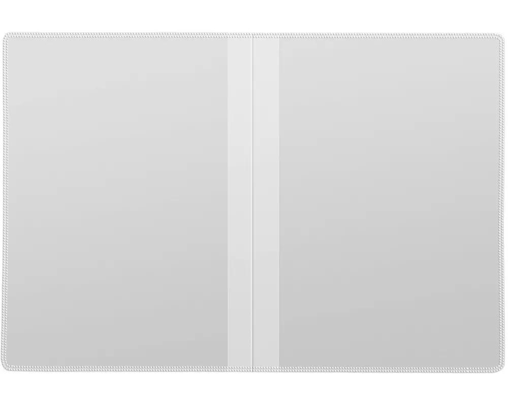 Kolma Ausweishalter 2 x A6 CopyResistant Transparent, 25 Stück