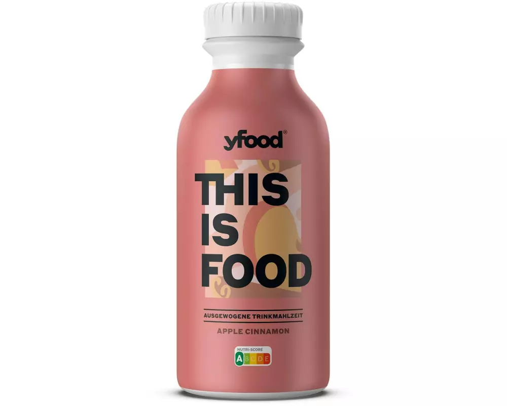 YFOOD Trinkmahlzeit Apple Cinnamon 500 ml – Limited Edition